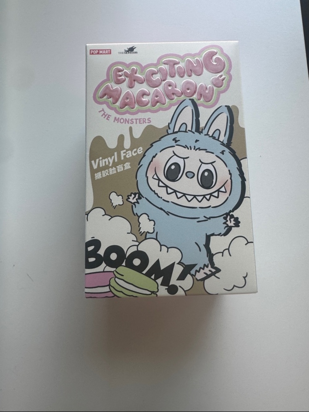 POP MART Exciting Macaron The Monsters Vinyl Figure - green grape - unopened